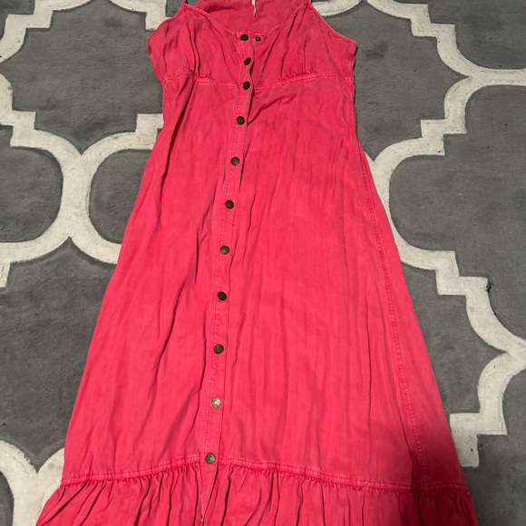 Free People button down maxi dress - Picture 2 of 6